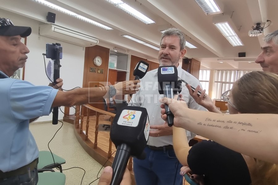 Edoard Schaffrath, Intendente de Naranjal, Paraguay, visitó Rafaela para una visita institucional y recorrer empresas locales