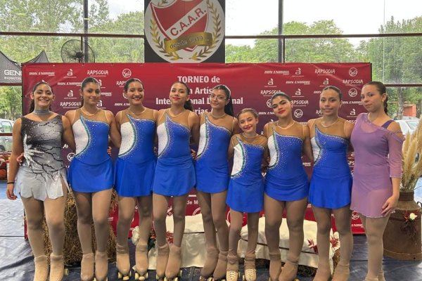 Las patinadoras de Atlético se destacaron en Reconquista