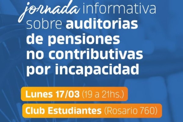 Jornada informativa sobre auditorías de pensiones no contributivas por incapacidad