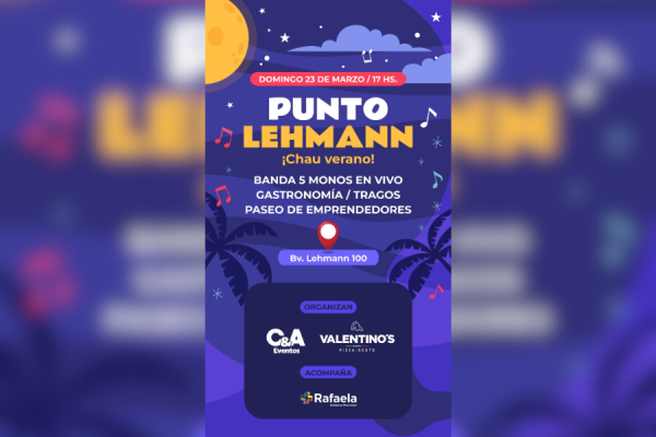 Punto Lehmann cierra el verano con un evento para toda la familia