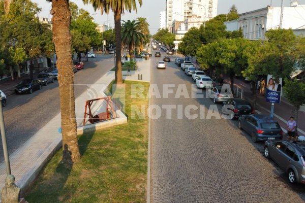 Remodelación del centro: proponen "más verde y superficie de absorción" en veredas y canteros